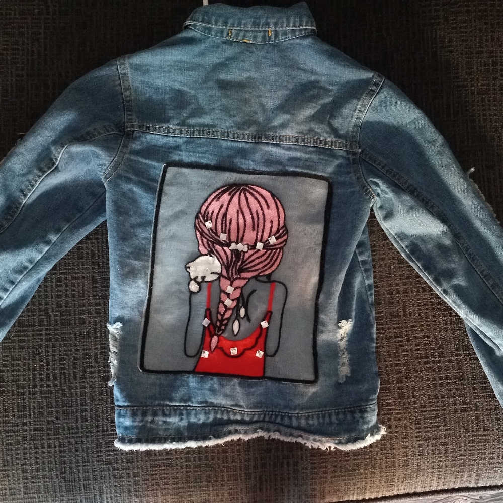 Girls jean jacket